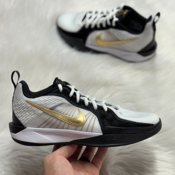 Nike Sabrina 2 Gold Quest GS Basketball FQ7377-001 VNDS Sz 5.5 - Picture 1 of 7